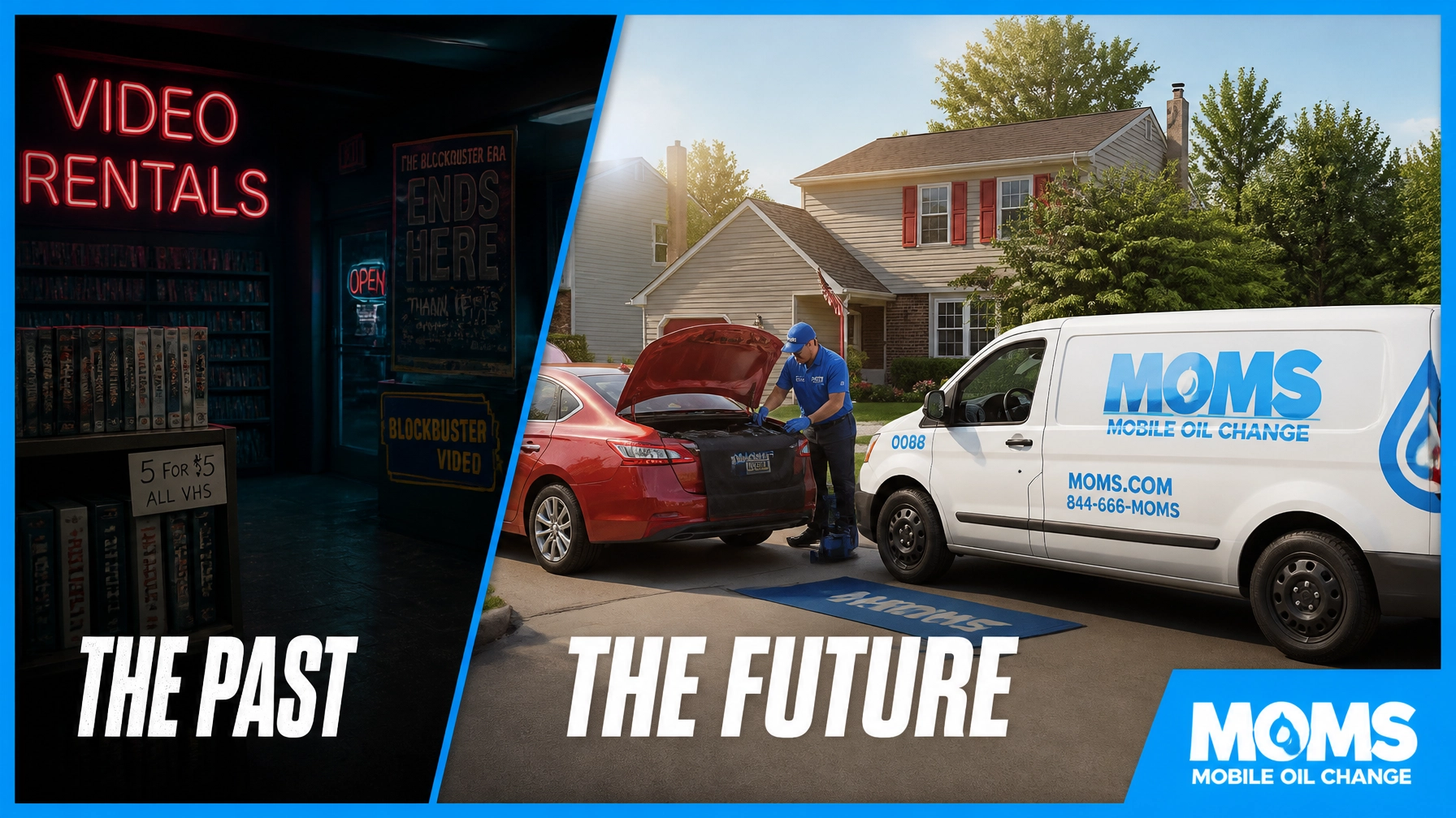 The 10-Minute Oil Change is the New Blockbuster (and why your driveway is the future)